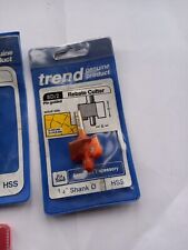 Trend router bits for sale  SOUTHAMPTON