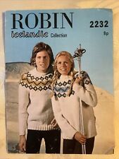 Robin icelandic knitting for sale  AMMANFORD