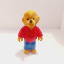 Vintage Brother Bear Berenstain Bear Toy Figure Felt Head 1986 Mandela Effect for sale  Shipping to South Africa