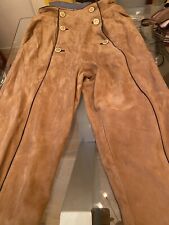 Pantalon daim camel d'occasion  Nancy-