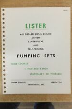 Lister air cooled for sale  BRIDPORT
