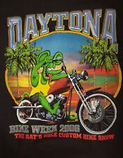 Usado, Camiseta The Rats Hole Daytona Beach Personalizada Espectáculo de Bicicletas 2006 Rat Fink Doble Lado  segunda mano  Embacar hacia Argentina