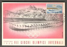 1956 vii olimpiade usato  Torino