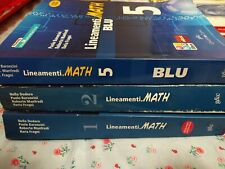 Lineamenti.math blu volumi usato  Pomigliano D Arco