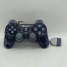 Controle PSONE genuíno Sony PlayStation 1 PS1 cinza fumaça transparente SCPH-110 comprar usado  Enviando para Brazil