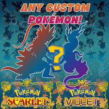 Qualquer Pokémon Personalizada ⚡ 6 Iv & brilhante ⚡ Pokemon Scarlet & Violet comprar usado  Enviando para Brazil