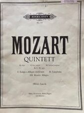 Woodwind sheet music for sale  BURES