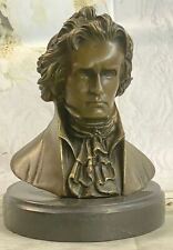 Ludwig Van Beethoven Bronce Escultura Busto Decoración de Hogar Oficina Estatua comprar usado  Enviando para Brazil