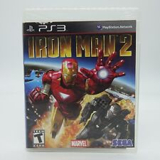 Iron Man 2 (Sony PlayStation 3, 2010) CIB COMPLETO COM MANAUL SEGA MARVEL TESTADO comprar usado  Enviando para Brazil