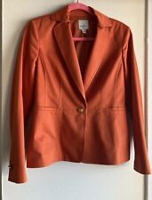 Anne Klein Suits Orange Womens Blazer Size 6 for sale  Shipping to South Africa