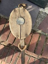 Antique block pulley for sale  Staten Island