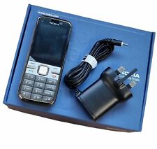 Nuovo Nokia C5-00 - Telephono cellulare (sbloccato) grigio 3G telefoni a barre economici + garanzia, usato usato  Spedire a Italy