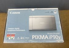 Impresora pequeña de viaje portátil a color Canon Pixma iP90v K10249 *Sin tinta segunda mano  Embacar hacia Mexico