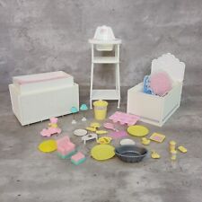 Vintage Mattel Barbie Heart Family Nursery Furniture Accessories for sale  Shipping to South Africa