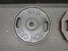 iron grip olympic plate sets for sale  Tampa