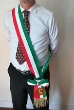 Fascia sindaco tricolore usato  Vilminore Di Scalve