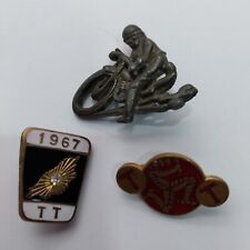Iom pin badges for sale  MACCLESFIELD