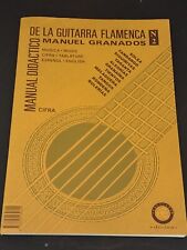 Usado, Manual Didáctico de la Guitarra Flamenca Manuel Granados Partituras Cifra Libro segunda mano  Embacar hacia Argentina