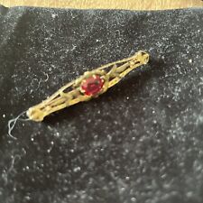 ruby brooch for sale  GLASGOW