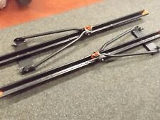 Adjustable 2 Cycle carrier bars for car roof rails for sale  Shipping to South Africa