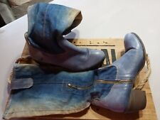 Stiefel jeansblau gebr gebraucht kaufen  Wathlingen