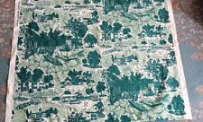 Vintage barkcloth fabric for sale  Blue Island