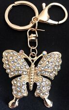 Butterfly keyring charm for sale  MORPETH