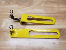 Used, John Deere 110 112 200/300 Series Tractor Mower Deck Hanger Straps Free Shipping for sale  Shipping to South Africa