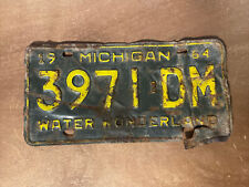 1964 michigan license for sale  Grayling