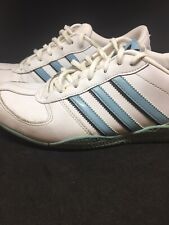 Adidas Hombre Talla 6 Zapato Tenis 464794 Blanco Azul Bajo Top - Raro De 2006 segunda mano  Embacar hacia Argentina