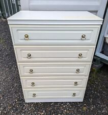 Vintage white chest for sale  HEREFORD