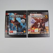 Uncharted 2 & 3 Among Thieves Drake's Deception Sony PlayStation 3 PS3 AUS PAL comprar usado  Enviando para Brazil