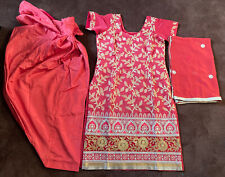 Punjabi suit red for sale  Shipping to Ireland