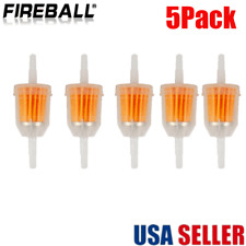 5pack Set Motor Inline Gas Oil Fuel Filter Small Engine For 1/4'' 5/16" Line USA for sale  Houston