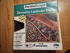 PermaScape Landscape Edging, 4" X 20'  Flexible, Black Rubber Garden Border NOS for sale  Shipping to South Africa