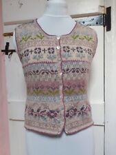Hand knitted waistcoat for sale  LLANIDLOES