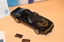 D0347 Franklin Mint 1977 Pontiac Trans Am T-Tops 1:24 Black COA for sale  Shipping to Canada