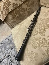 Antiguo oboe de madera negra ¡y funciona! 00004674 numerado segunda mano  Embacar hacia Mexico