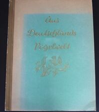 Deutschlands vogelwelt 1936 gebraucht kaufen  Höhscheid