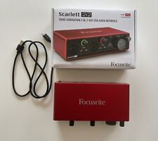 Focusrite scarlett 2i2 gebraucht kaufen  Etting,-Mailing