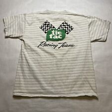 Camiseta listrada vintage Tic Tac Candy Mints Racing Team GG anos 80 anos 90 comprar usado  Enviando para Brazil