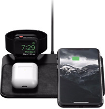 Almohadilla de carga inalámbrica Nomad 7,5w para iPhones y Apple Watch - negra segunda mano  Embacar hacia Mexico