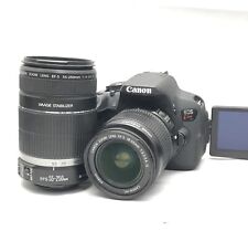 Used, Canon EOS KISS X7i T5i 700D Double Lens Set！Recommended for beginners ♪ for sale  Shipping to South Africa