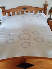 white double bedspread for sale  NORWICH