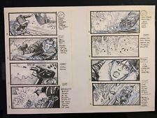 Usado, Accesorios de película TOMB RAIDER STORYBOARDS arte de producción Lara Croft película videojuego  segunda mano  Embacar hacia Argentina