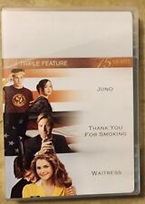 DVD de recurso triplo - Juno, obrigado por fumar e garçonete. comprar usado  Enviando para Brazil
