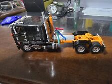 Used, DCP 1/64 Black/Burnt Orange Stretched Cabover Peterbilt for sale  Shipping to South Africa