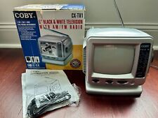 Used, Coby CX-TV1 5" Analog CRT Television W/ Box, Cords & Manual - Tested & Working for sale  Shipping to South Africa
