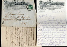Brescia 1908 lettera usato  Fontegreca