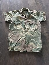 RHODESIAN BUSH WAR CAMOUFLAGE UNIFORM SHIRT SIZE SMALL SHORT SLEEVE GREAT COND. for sale  Shipping to South Africa